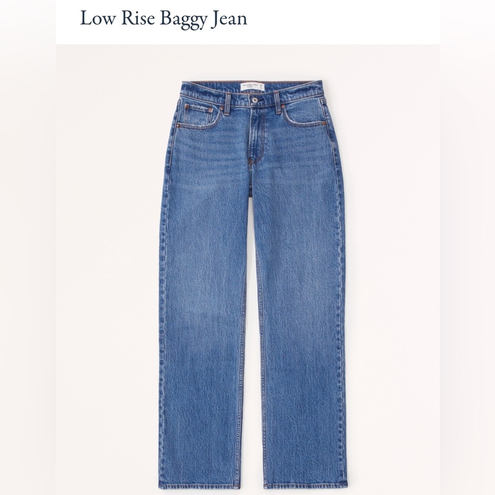 Abercrombie & Fitch Low Rise Baggy Jean - Size 27 4S